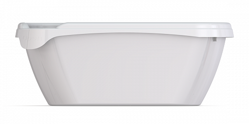 пластиковый контейнер с крышкой под запайку jsp 3360 (0,360 л) пищевой