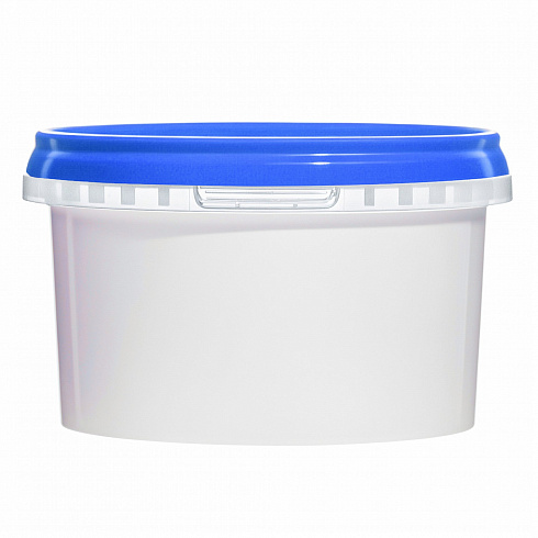 пластиковая банка jetb 478 (0.5 л) с синей крышкой