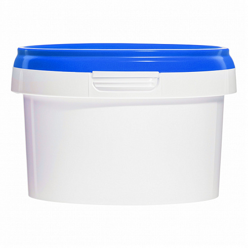 пластиковая банка jetb 280 (0,28 л) с синей крышкой