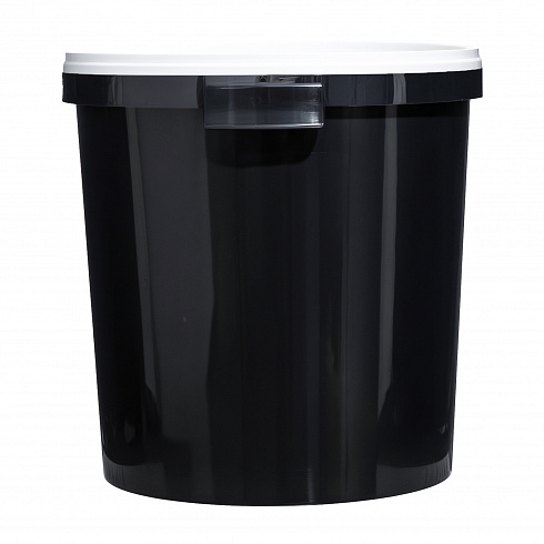 техническое ведро jet 320 (32,8 л) с белой крышкой