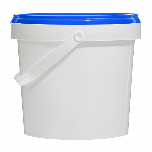 пластиковая банка jetb 860 (0,86 л) с синей крышкой