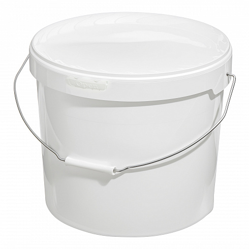 пластиковое ведро круглое jet +177 (17,7 л), трехконтурный замок