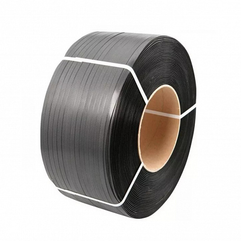 упаковочная лента полипропиленовая пп 15 мм х 1,0 мм (1200 м) серая