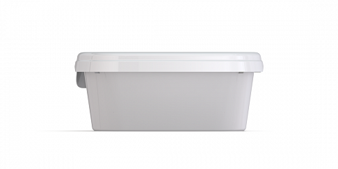 пластиковый контейнер с крышкой под запайку jsp 3215 (0,215 л) пищевой