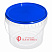 прозрачное ведро 2,3 л с синей крышкой