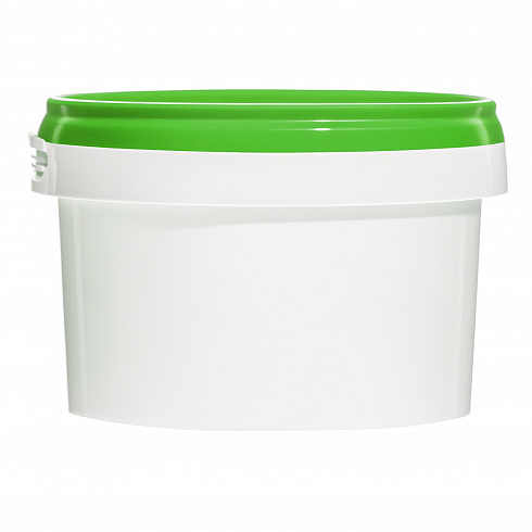 пластиковая банка jetb 280 (0,28 л) с зеленой крышкой