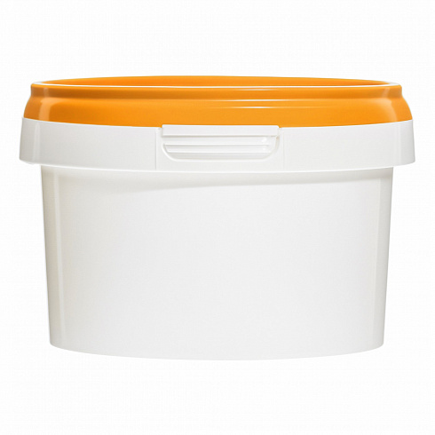 пластиковая банка jetb 280 (0,28 л) с оранжевой крышкой