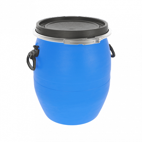 бочка пластиковая с крышкой 48 литров пищевая
